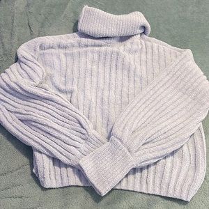 Blue sweater, soooo soft